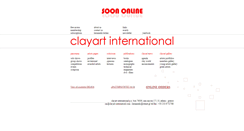 Desktop Screenshot of clayart-international.com
